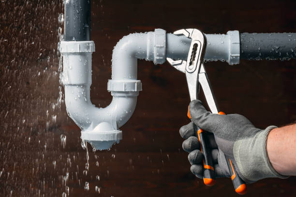 Professional Leak Detection technician working in Richfield Springs, NY